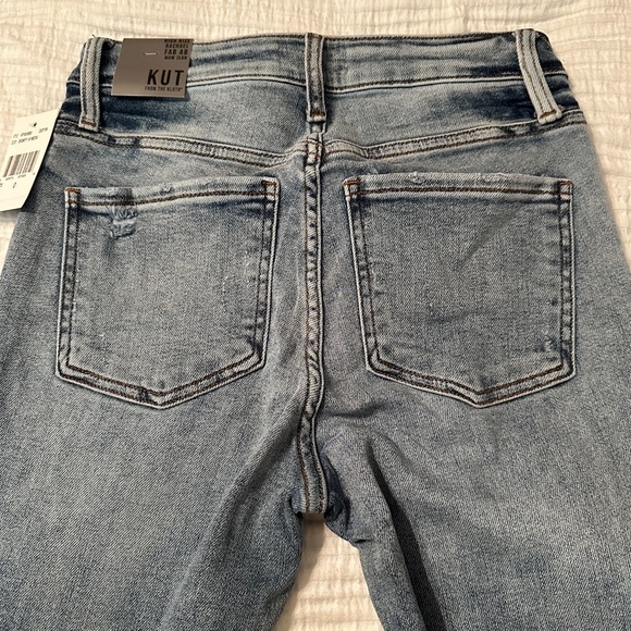 Kut From The Kloth Rachael Highrise Fab Ab Mom Jean - NWT - Size 0 - Picture 7 of 14